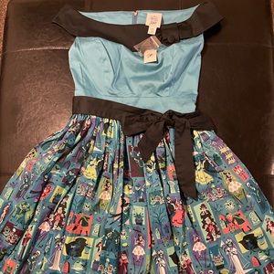 RARE! New with Tags Haunted Mansion Disney Dress Shop Dress Size XS